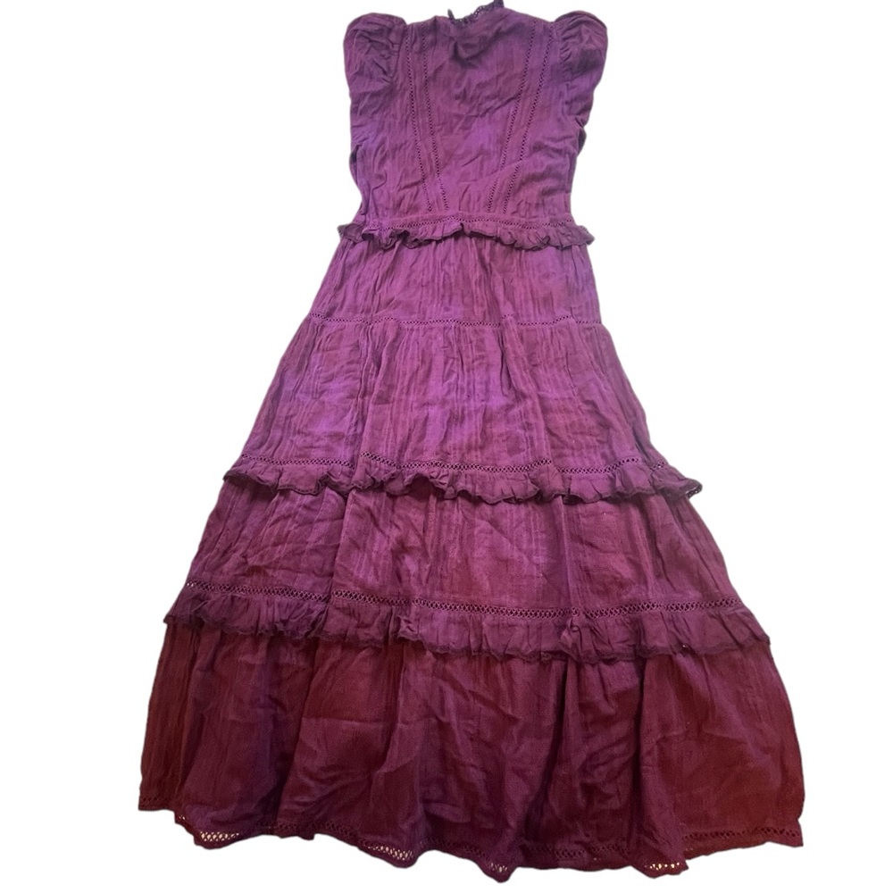 Allison New York Ruffled Dress N218-25 - Picture 3 of 10